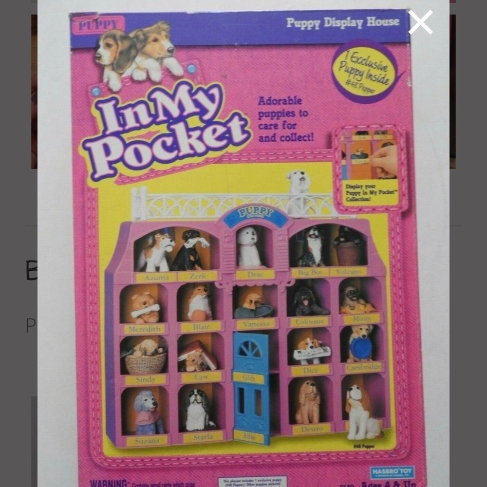 Vintage 90s 🐶Puppy In My Pocket Display House - Picture 15 of 15